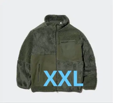 엔지니어드 가먼츠와 유니클로의 플리스 XXL 올리브 그린 미사용 새상품