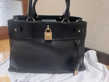 MICHAEL KORS 블랙 가죽 핸드백
