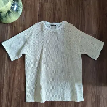 dressedundressed 메쉬 소재 오버 사이즈 T셔츠 드레스
