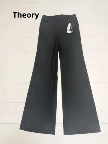 최종 주말 한정 가격 미사용 새상품 theory 플레어 팬츠 사이즈 0