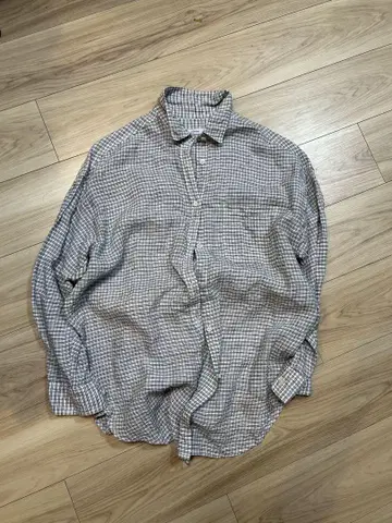 저널 스탠다드 리룸 프렌치 린넨 모노톤 셔츠