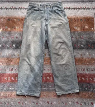 90s 복각 랭글러 일본제 블루 데님