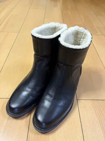 초고품질 인기 마가렛호웰 아이디어 사이드 지퍼 부츠 블랙 23.5