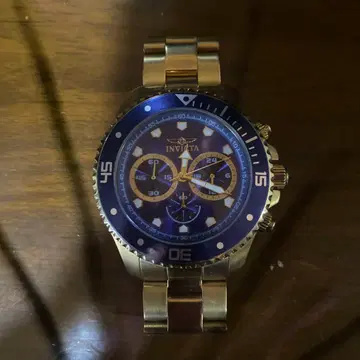 INVICTA 청금 크로노그래프 손목시계