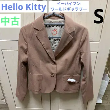 [중고] 자켓 Hello Kitty 키티 하이픈 콜라보 S