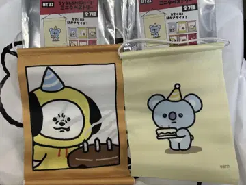BT21 랜덤 SNS 스토리 미니 태피스트리