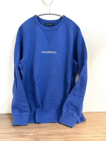 JOHNBULL 블루 맨투맨 M