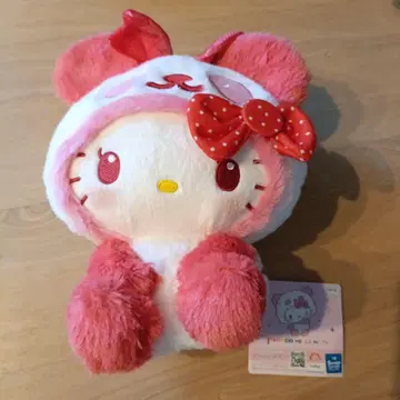 팬더 헬로키티 봉제 인형