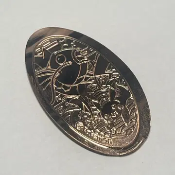 포켓몬 센터 나고야 메달 리프 금의 코이킹 수베니어 메달