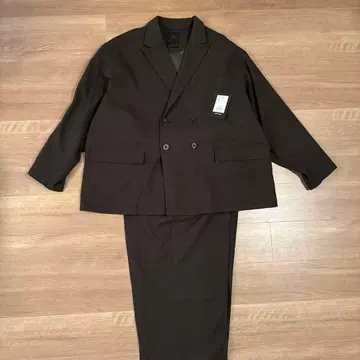 TECH DOUBLE-BREASTED JACKET 셋업