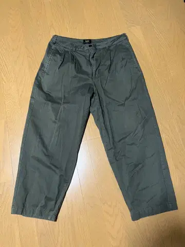 Lee 그레이 치노 팬츠 L 사이즈