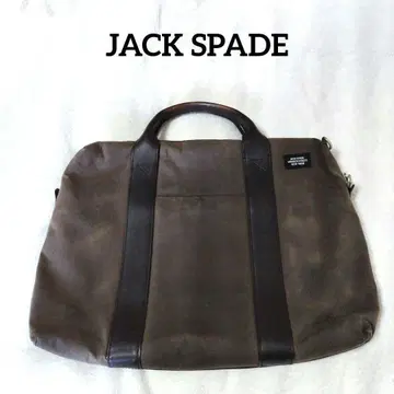 잭스페이드 브리프 케이스 핸드백 비즈니스 백 스웨이드 느낌