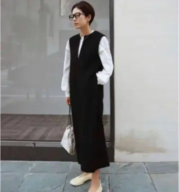 MACHAT 마차트 울 오버롤 스커트