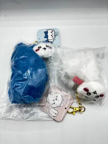 플라린 꼬리 마스코트 치이카와 (먼작귀) 하치와레 페어