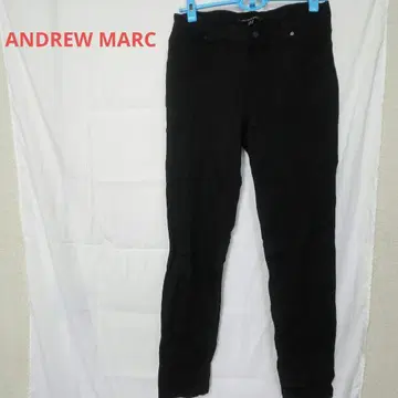 ANDREW MARC [6] 블랙 스키니 팬츠