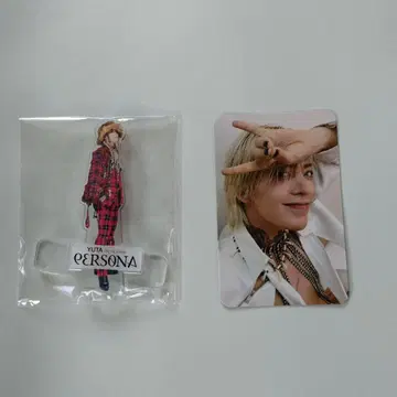 YUTA PERSONA 아크릴 스탠드와 트레이딩 카드