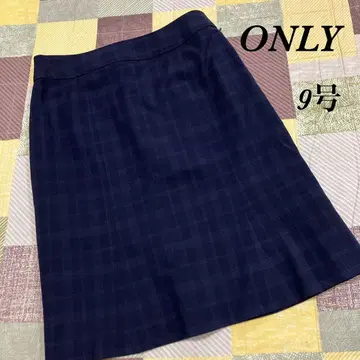 [ ONLY ] 스커트 수트 스커트만 비즈니스 정장 네이비 포멀