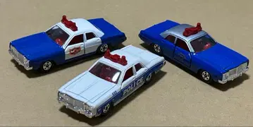 일본제 토미카 다지 코로넷 커스텀 폴리스카 3대 세트