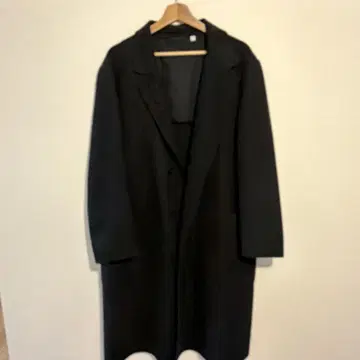 유니클로 더블 페이스 오버코트