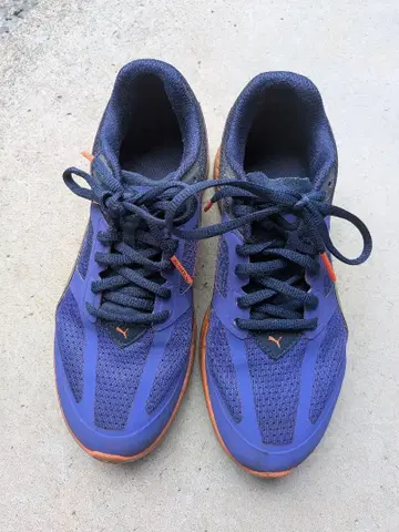 Puma Ignite 스니커즈 보라색/오렌지