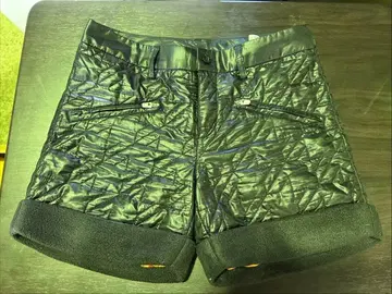 s797 아디다스 골프 숏팬츠 블랙 x 오렌지 M