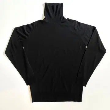 컨디션 최상 john smedley 터틀넥 30 게이지 M 블랙