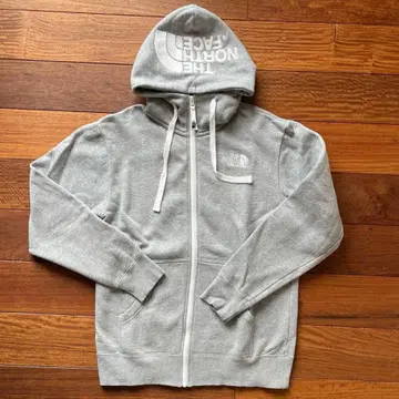 THE NORTH FACE 풀 집업 후드티 그레이
