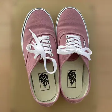 VANS 오센틱 AUTHENTIC 핑크 스니커즈 로우컷
