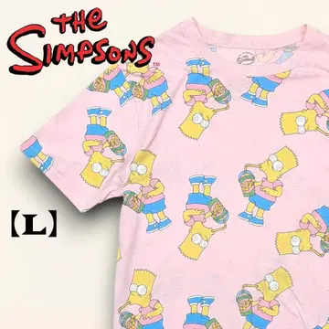 THE SIMPSONS 올 패턴 T셔츠