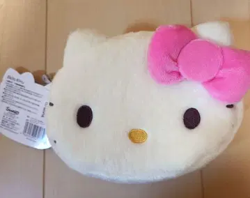 새상품 키티 페이스형 파우치 70년대 레트로