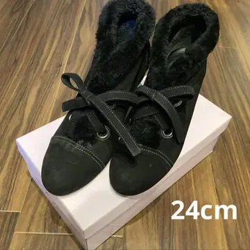 다이애나 퍼 숏부츠 24cm