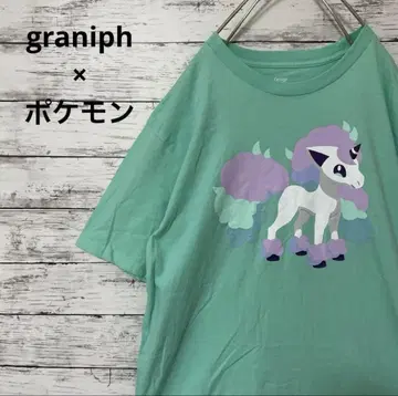 그라니프 graniph x 포켓몬 가라르포니타 콜라보 T셔츠