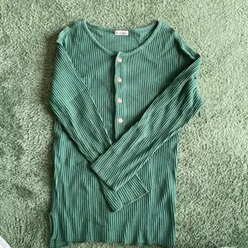 steven alan 그린 리브 긴팔 상의