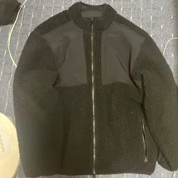NEW ERA 플리스 자켓 M 블랙