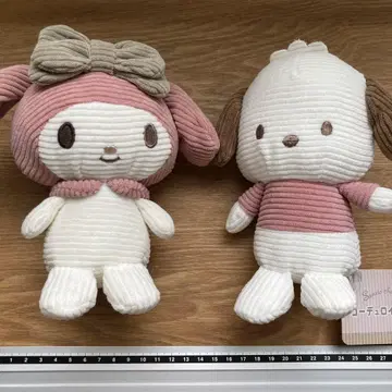 My Melody 포차코 코듀로이 봉제 인형 약 15cm