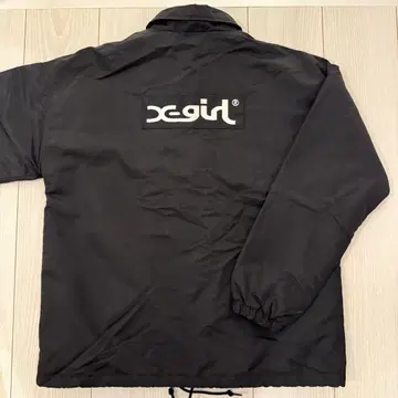 [ 새상품급 ] xgirl 블랙 자켓 레오파드 무늬 안쪽 사이즈 2