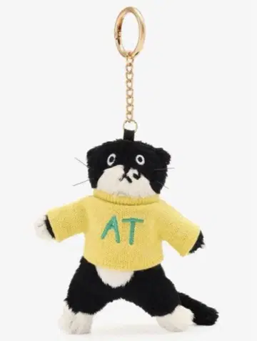 애프터눈 티 최영주 봉제 인형 참 검은 고양이 마스코트