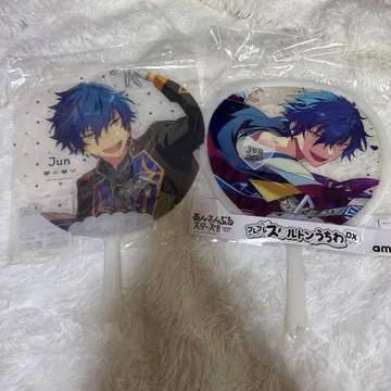 앙스타 프레프레 스켈레톤 부채 사자나미 쥰 2개 세트