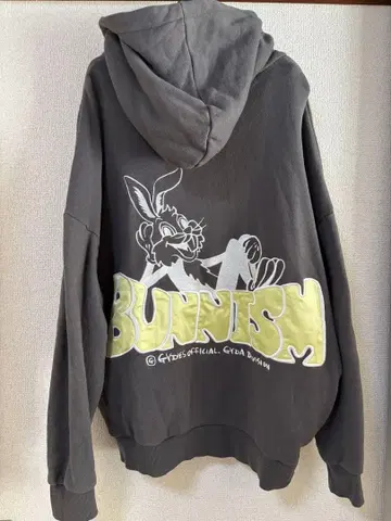 GYDA BUNNISM 그레이 후드티