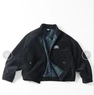UMBRO 스탠드 카라 블루종 XL