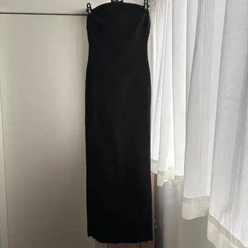 ZARA 롱 데님 원피스 원피스 데님