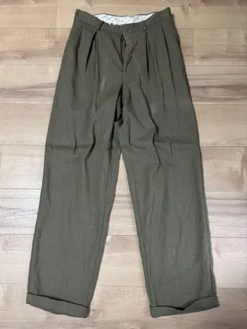 EMPORIO ARMANI 슬랙스 카키 구제 의류 사이즈 44