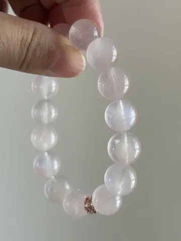 핑크 문스톤 팔찌