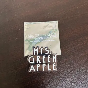 Mrs. GREEN APPLE 핀 배지