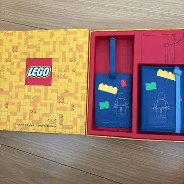 LEGO 러기지 택과 여권 홀더 세트