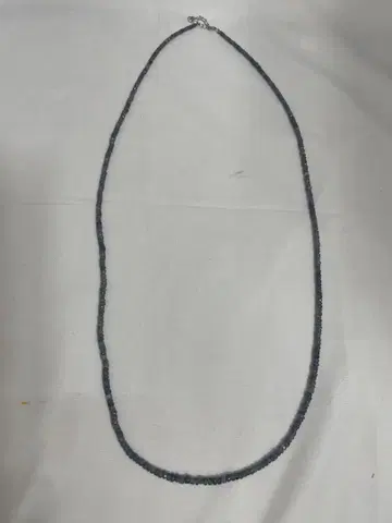 탄자나이트 목걸이 실버