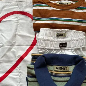 NKNIT BOYFRIEND Netflix 티셔츠 피케 셔츠 트렁크