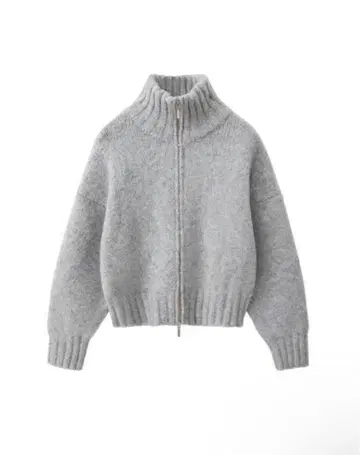ENCIRCLE Knit zip BL(stones)
