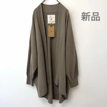 새상품 PUAL CE CIN 퓨어세신 라쿤 울 가디건