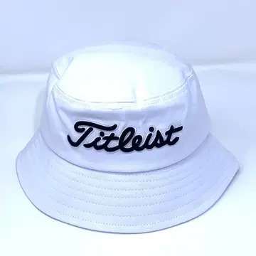 타이틀리스트 골프 버킷햇 미사용 새상품 White